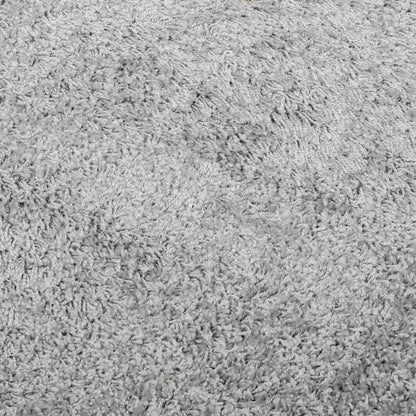 Alfombra Peluda De Pelo Largo Moderna Pamplona Beige Ø 120 Cm / Vetonek_4