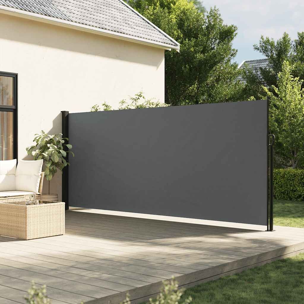 Vidaxl Toldo Lateral Retráctil Antracita 160x300 Cm_1