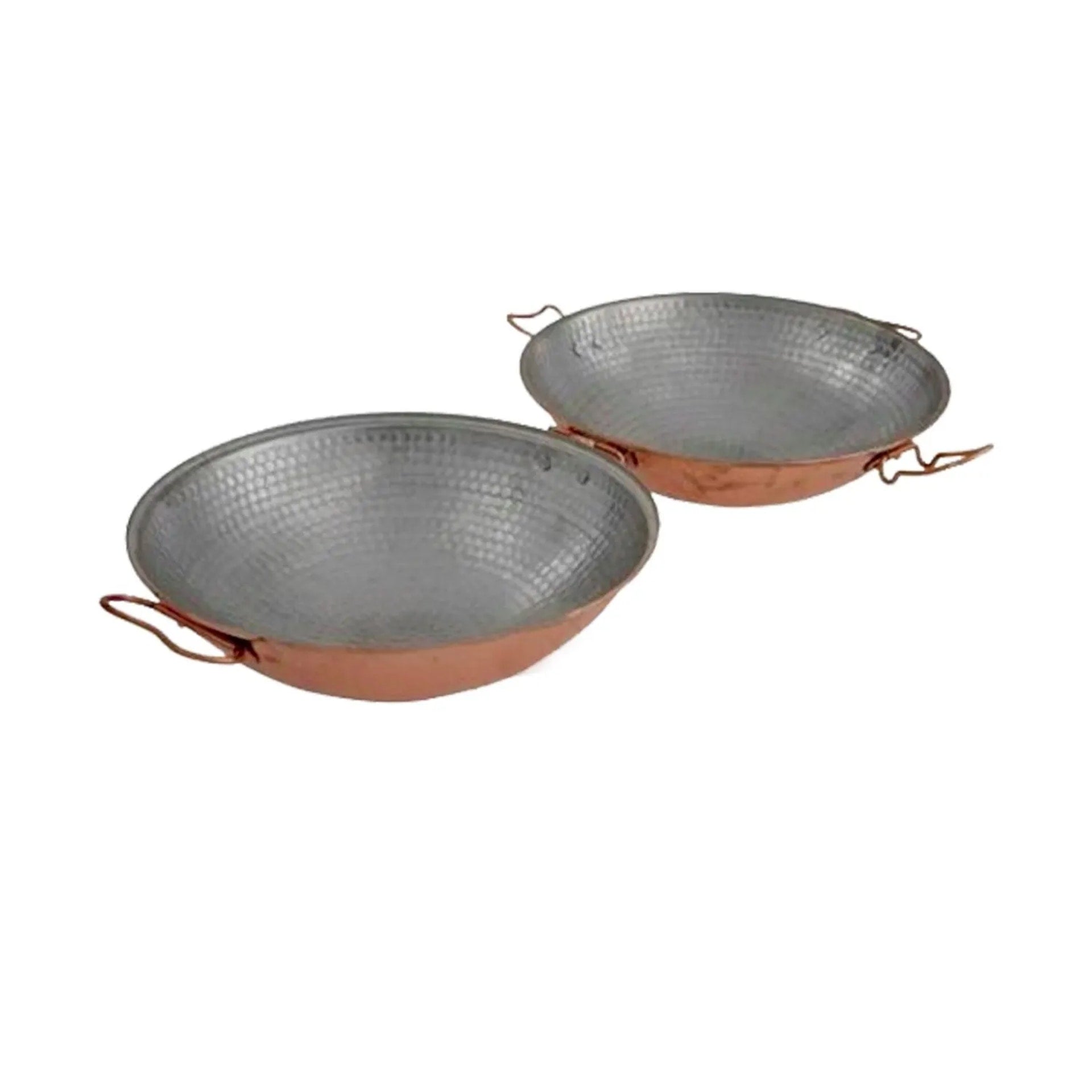 Cataplana De Cobre 30 Cm Para Pescado, Carne Y Mariscos - Cocción Al Vapor Hermética_1