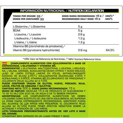 Bcaa + Glutamina - 500g - Limonada Rosa - Bcaa + Glutamina - Iron Addict Labs_4