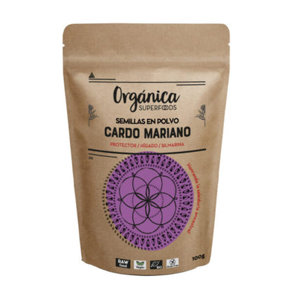 Semillas De Cardo Mariano En Polvo Raw Sin Gluten Bio 100g_0