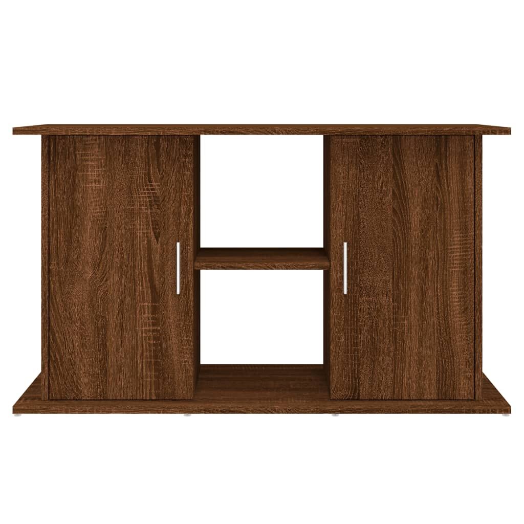 Vidaxl Soporte De Acuario Madera Ingeniería Marrón Roble 101x41x58 Cm_4