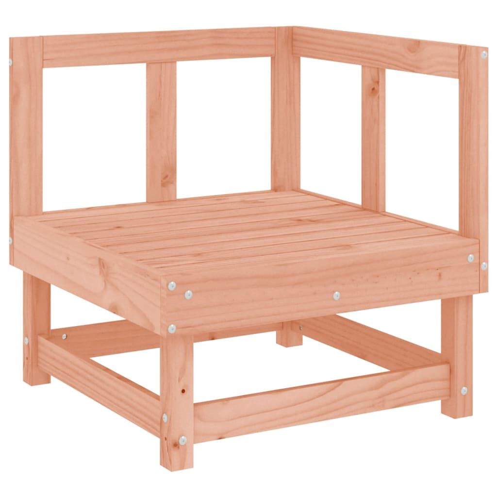 Vidaxl Juego De Muebles De Jardín 7 Pzas Madera Maciza Abeto Douglas_4