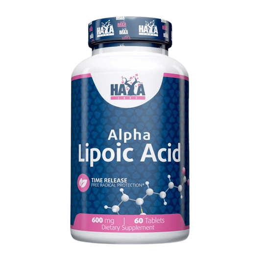 Ácido Alfa Lipoico (liberación Sostenida) 600mg - 60 Tabletas - Antioxidantes - Haya Labs_0