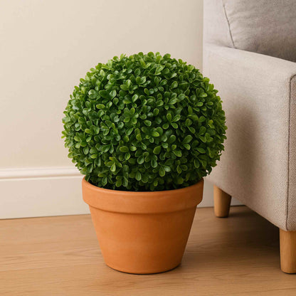 Bola De Boj Well Home 27 Cm Diámetro Para Decoración Interior O Exterior