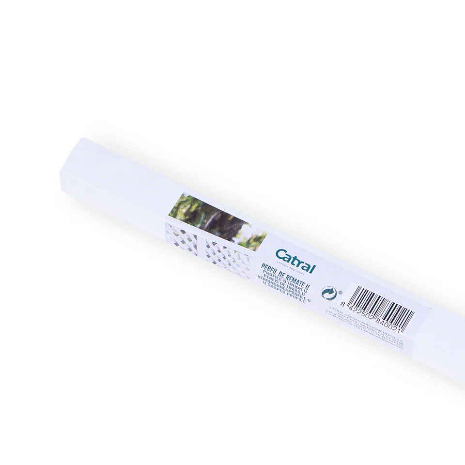 Pack Instalación Celosía Pvc 18 Mm + 3 Perfiles Blanco 1x2 M_5