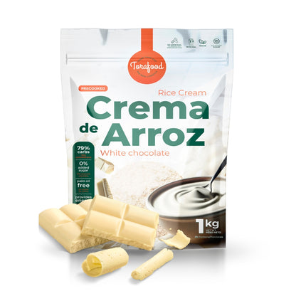 Crema De Arroz Sabor Chocolate Blanco 1kg_0