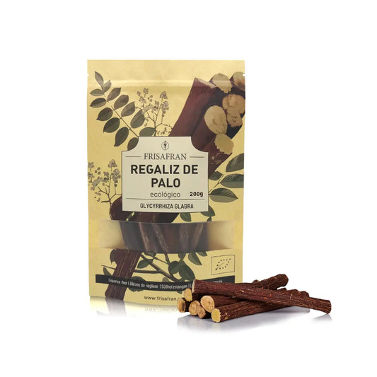 Regaliz De Palo Ecológico Seco - Sabor Y Calidad | Frisafran 200g_0
