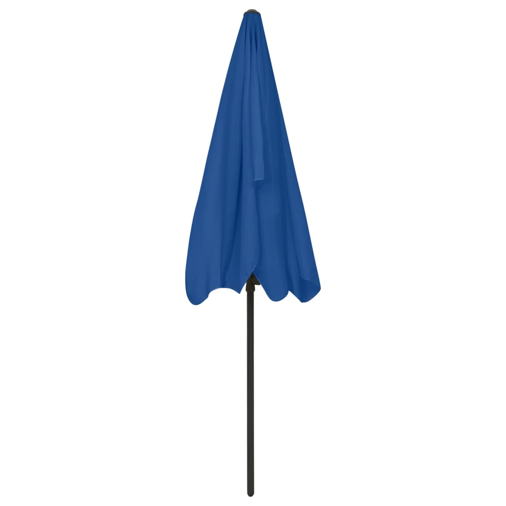 Sombrilla De Playa Azul 200x125 Cm_3