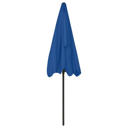 Sombrilla De Playa Azul 200x125 Cm_3