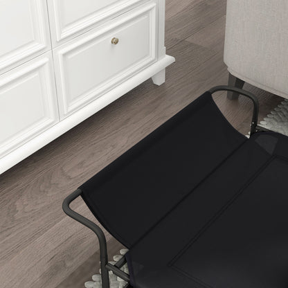 Pawhut Cama Elevada Para Perros Refrescante Y Transpirable 91x69x29 Cm Negro_4