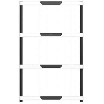 Duramax - Estantería - Dohko - Pvc - Color Blanco Y Negro -  -_1