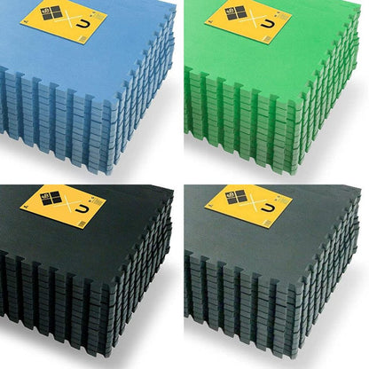 Tatami Puzzle 1cm 60x60cm – Pack 4 Uds (t60-4) Gris_1