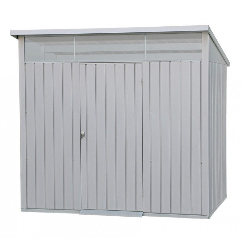 Duramax - Caseta Jardín - Palladium 8x6 - Metal - Color Gris Plata_0