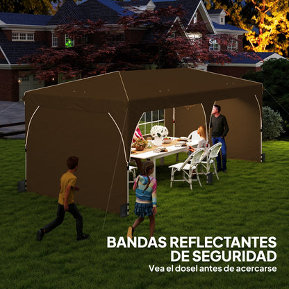 Outsunny Carpa Plegable 6x3 M_4