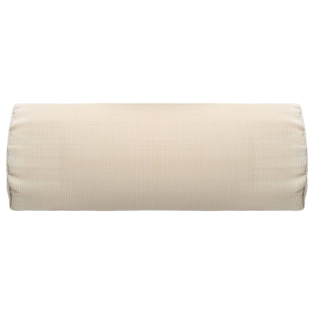 Vidaxl Reposacabezas De Silla De Jardín Textilene Crema 40x7,5x15 Cm_1