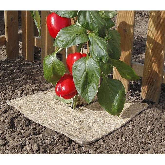 Acolchamiento Antihierbas natural Flaxhemp Nortene 0.5x3 m