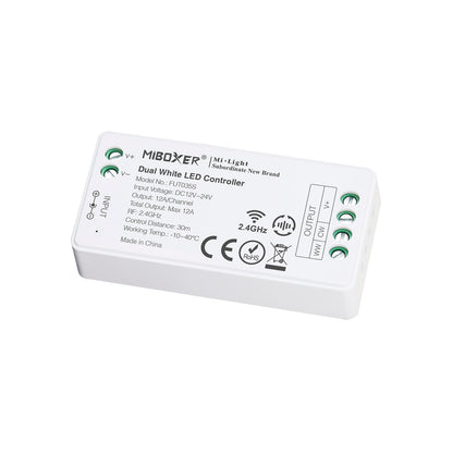 Controlador Cct Blanco Dual Mini Rf 4 Zonas 12a_4