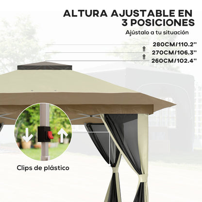Outsunny Carpa Plegable Gazebo_4