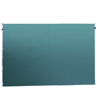 Outsunny 2 Paredes Laterales Para Carpa 3m Lado Parasol De Gazebo Tela Oxford_4