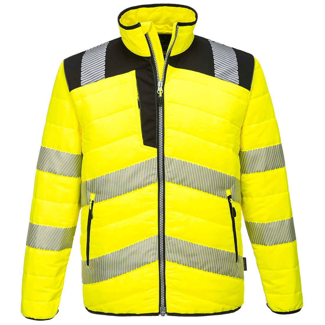 Chaquetas Baffle - Comodidad Y Seguridad / S / Naranja-negro_1