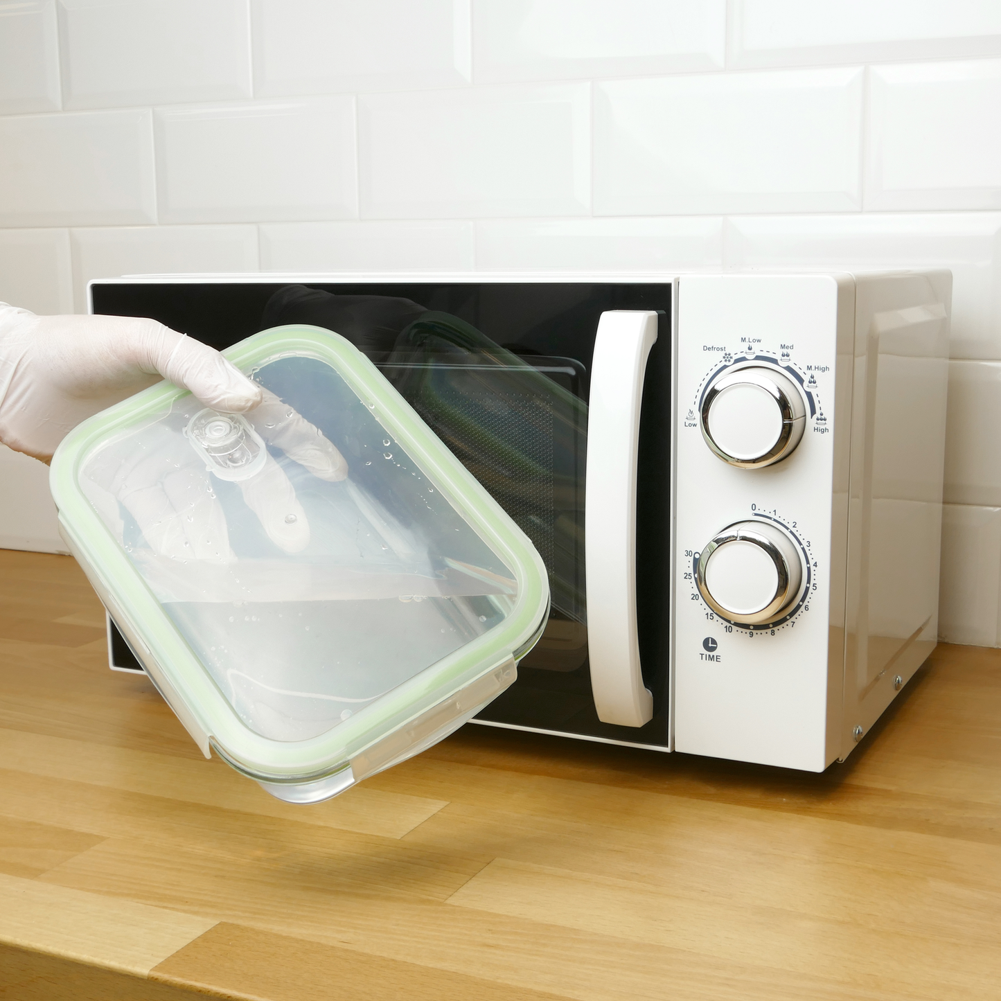Recipiente Para Alimentos Hermético De Cristal Con Válvula Activa De 500 Ml_2