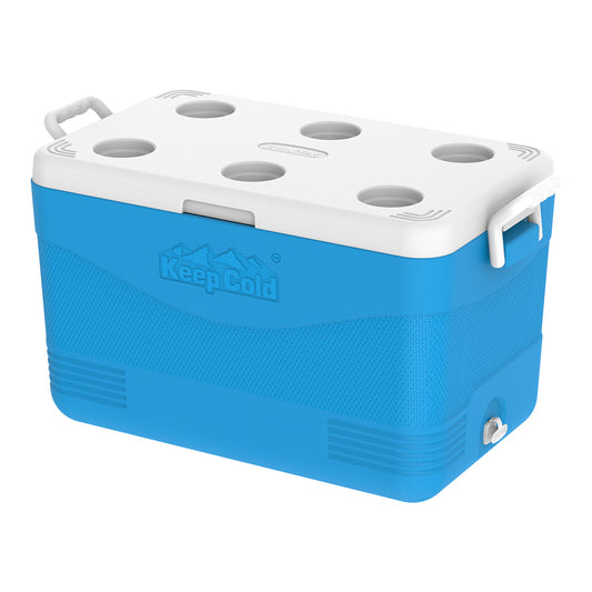 Nevera Keepcold Portátil De Picnic - 60 L - Azul Claro_0