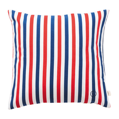 Funda De Cojín 40x40cm 100% Algodón 300gsm Rayas Yale El Ganso_0