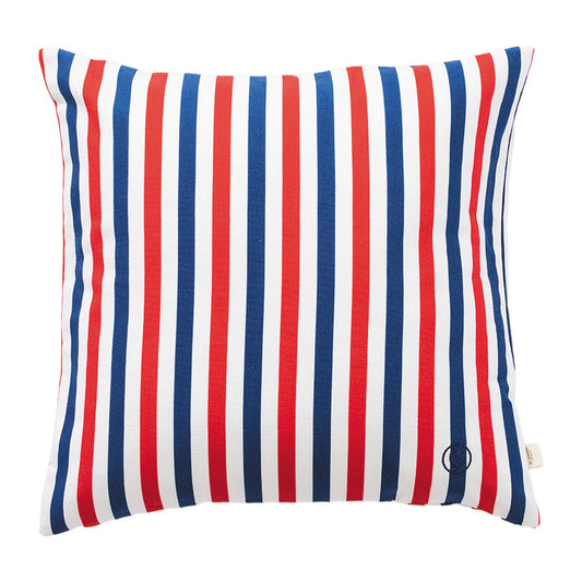 Funda De Cojín 40x40cm 100% Algodón 300gsm Rayas Yale El Ganso