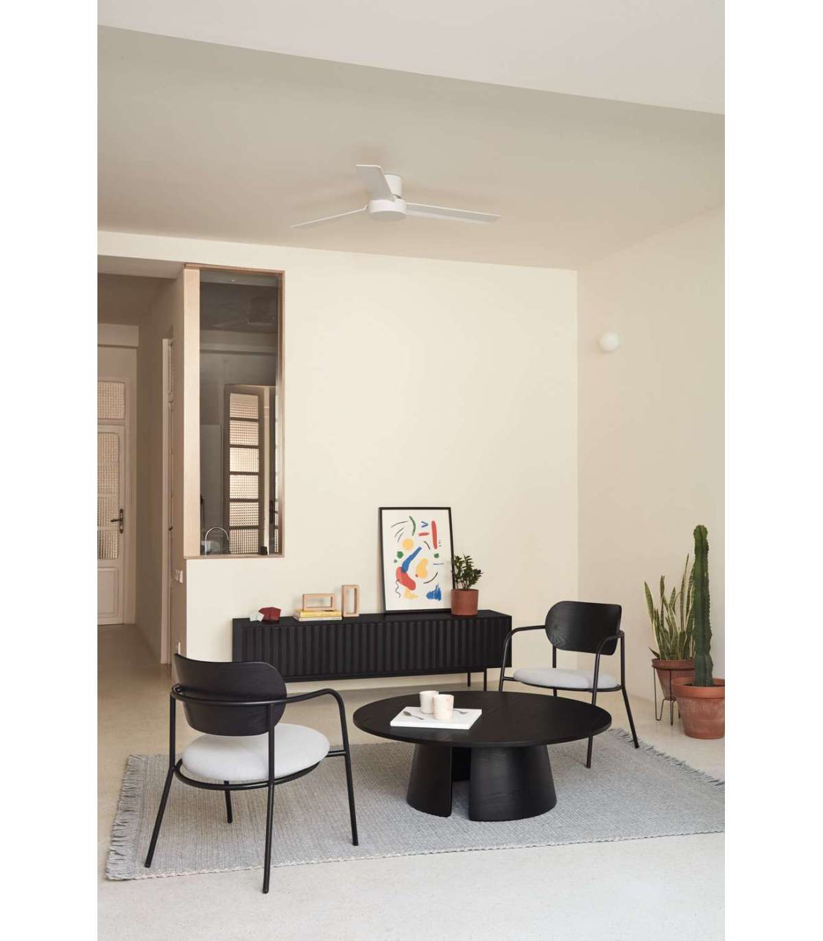 Mesa De Centro Modelo Cep Acabado Negro, 110cm(ancho) 36.5cm(alto) 110cm (largo)_4
