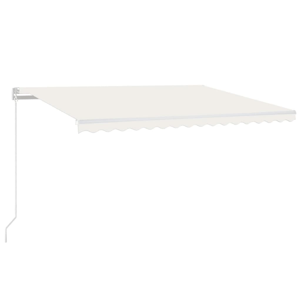 Toldo Manual Retráctil Crema 450x350 Cm_0