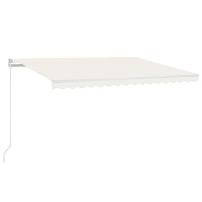 Toldo Manual Retráctil Crema 450x350 Cm_0