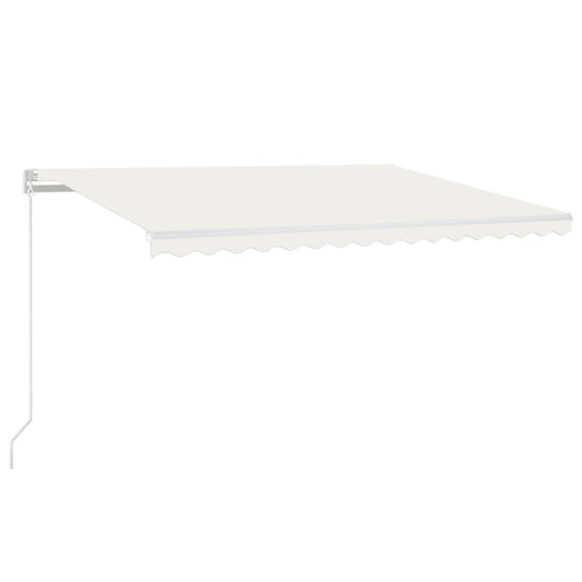Toldo Manual Retráctil Crema 450x350 Cm_0