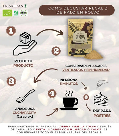 Frisafran | Regaliz De Palo En Polvo | Eco | 200g_1