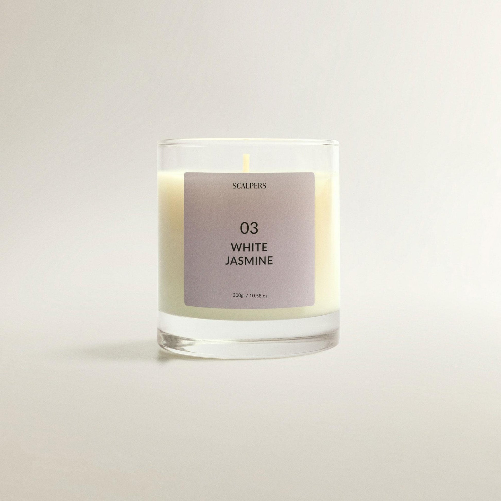 Vela Aromática 300gr Jazmín Blanco Scalpers_2