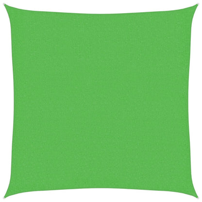 Vidaxl Toldo De Vela Hdpe Verde Claro 160 G/m² 3,6x3,6 M_0