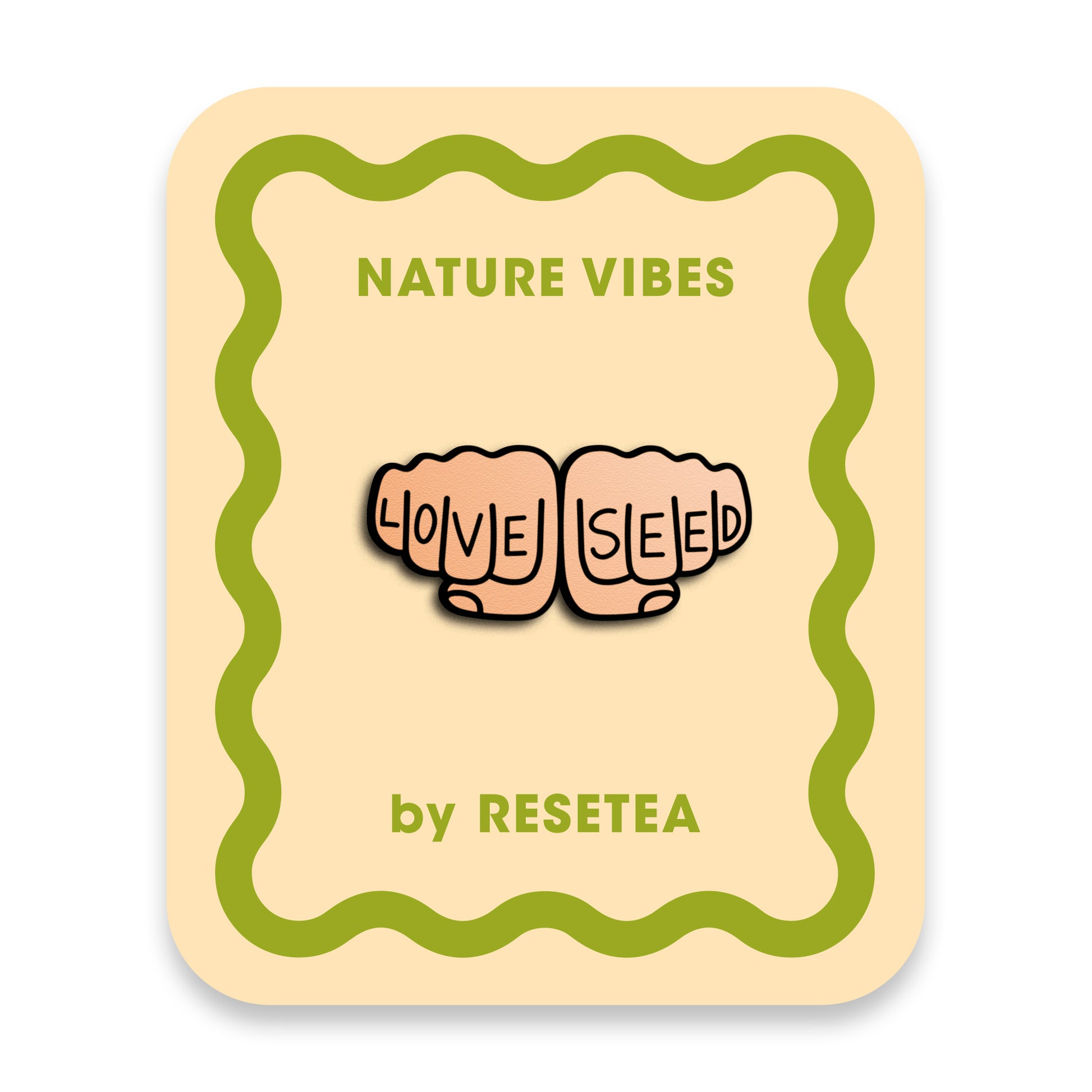 Love Seed Pin | Accesorio Moderno Y Original Para Chaquetas, Mochilas Y Bolsos_0