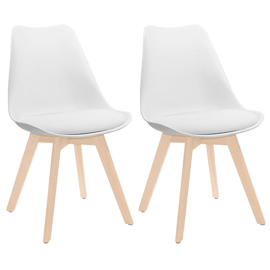 Pack 2 Sillas De Comedor Estilo Nórdico Daria 83x55x48cm Thinia Home_0