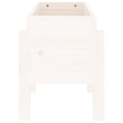 Jardinera Madera Maciza De Pino Blanco 62x30x38 Cm_3
