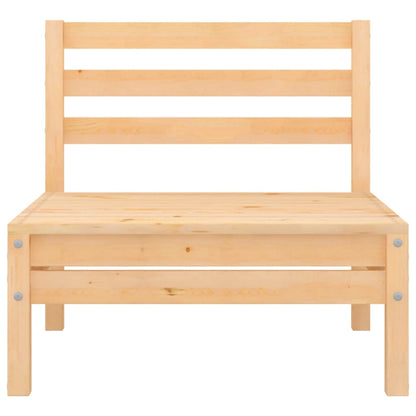 Juego De Muebles De Jardín 6 Piezas Madera Maciza De Pino / Vetonek_5