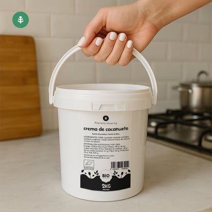 Crema de Cacahuetes ECO Planeta Huerto 2kg