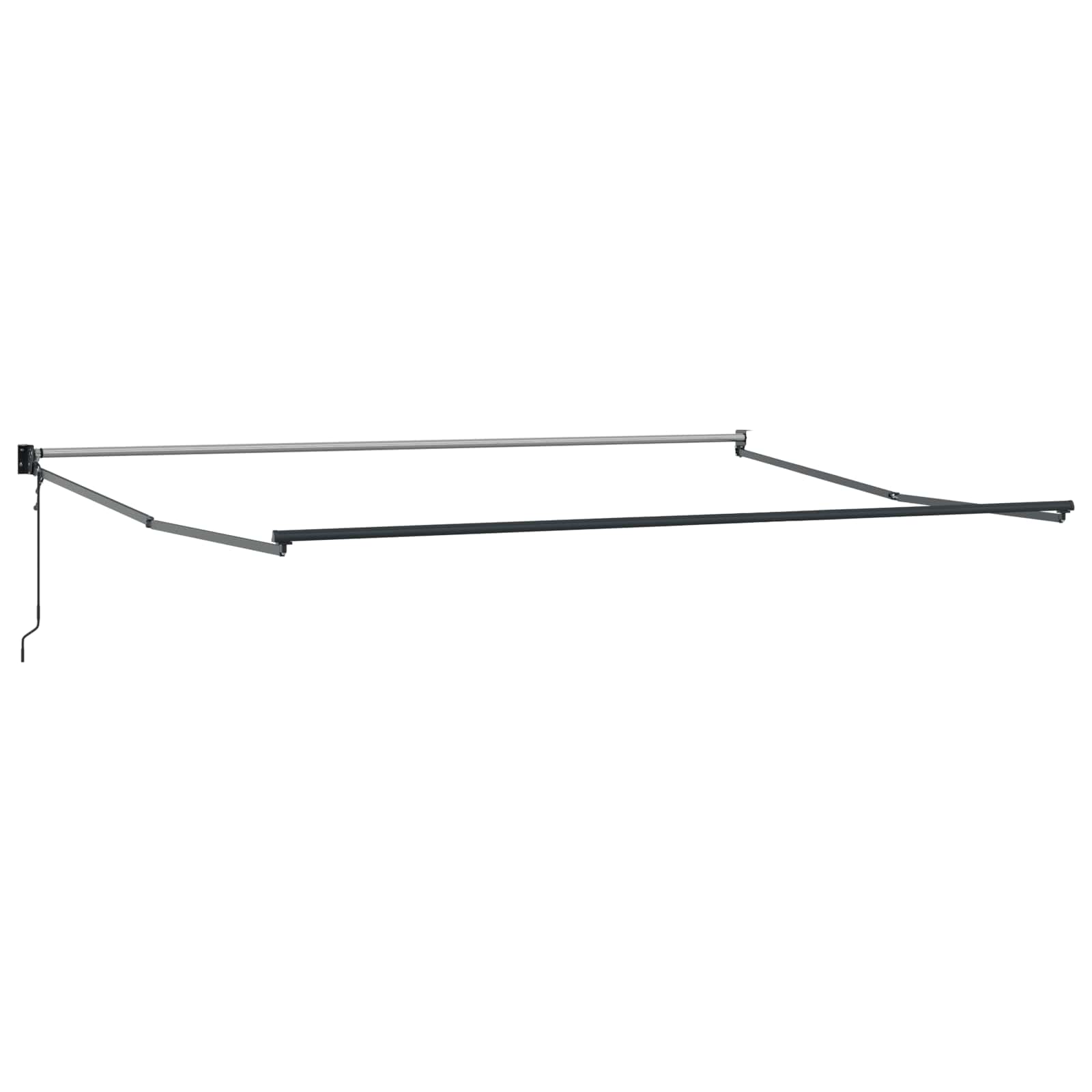 Toldo Retráctil Amarillo Y Naranja 450 X 300 X 165 Cm_4
