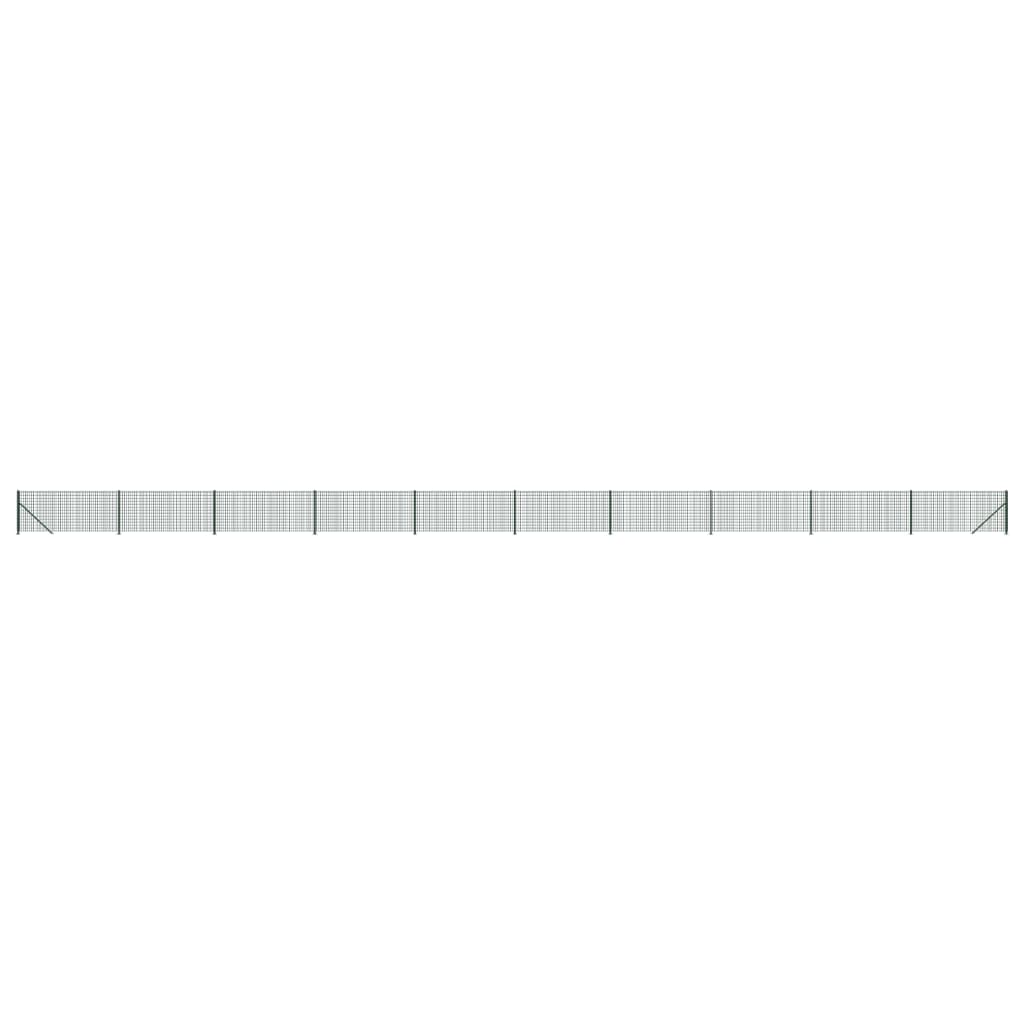 Cerca De Alambre Con Brida Verde 1,1x25 M / Vetonek_1