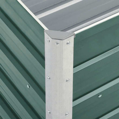 Arriate De Jardín De Acero Galvanizado Verde 240x40x45 Cm_5