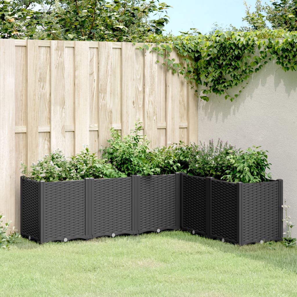 Jardinera Pp Negro 160x120x53 Cm_1