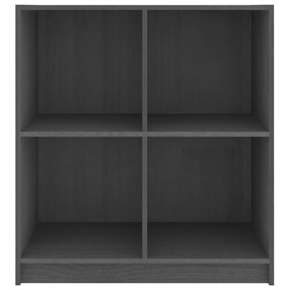 Aparador Madera Maciza De Pino Gris 70x33x76 Cm / Vetonek_0