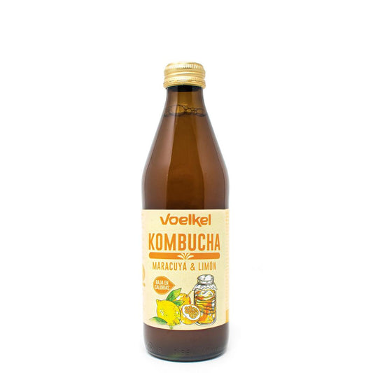 Kombucha de Maracuyá y Limón Bio Voelkel 330 ml