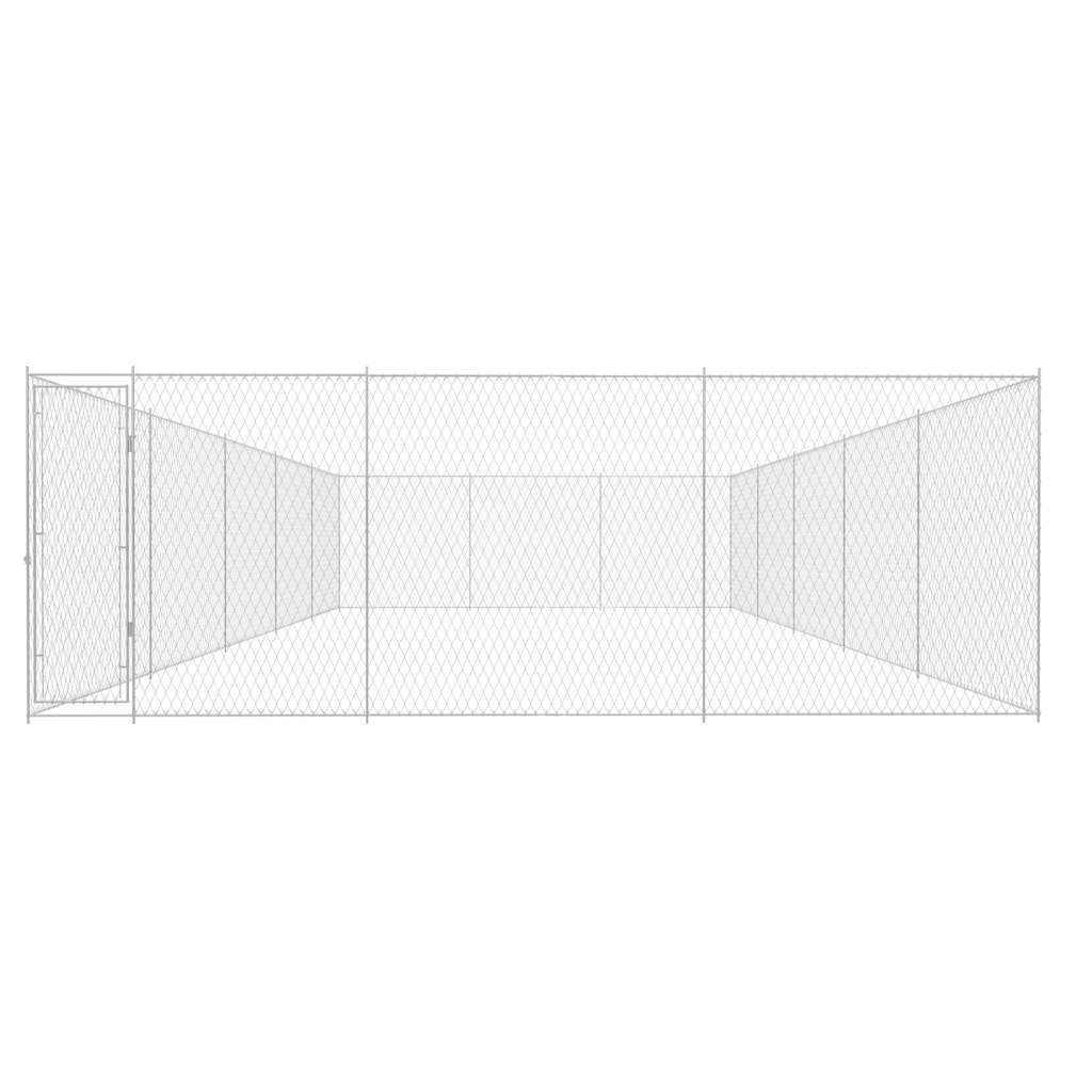 Perrera De Exterior De Acero Galvanizado 950x570x185 Cm_0