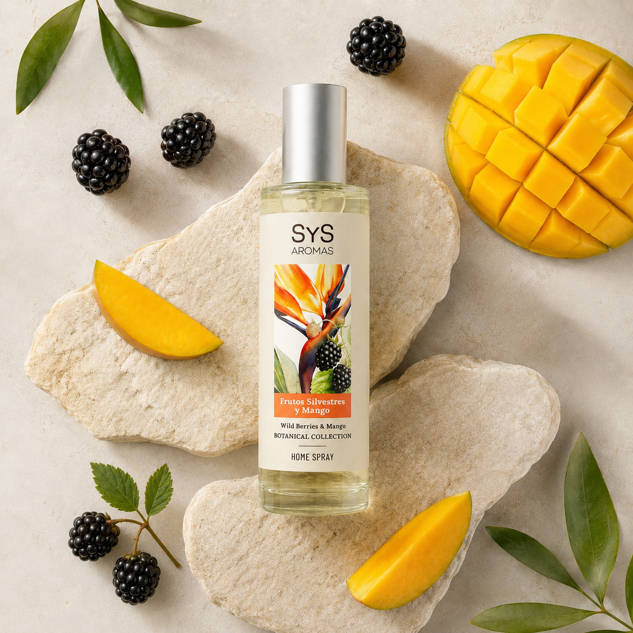 Ambientador Pulverizador Frutos Silvestres y Mango SYS Aromas 100 ml | Afrutado y Tropical | Revitalizante_5