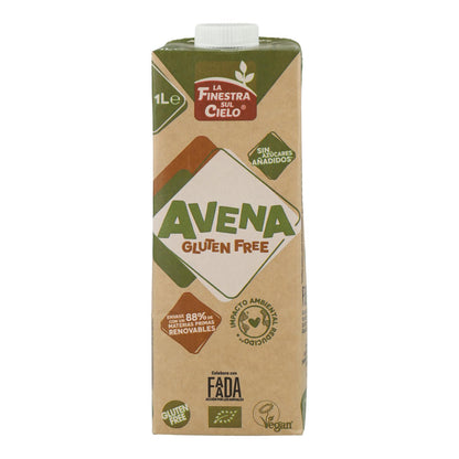 Bebida de Avena sin Gluten Bio La  Finestra Sul Cielo 1 L